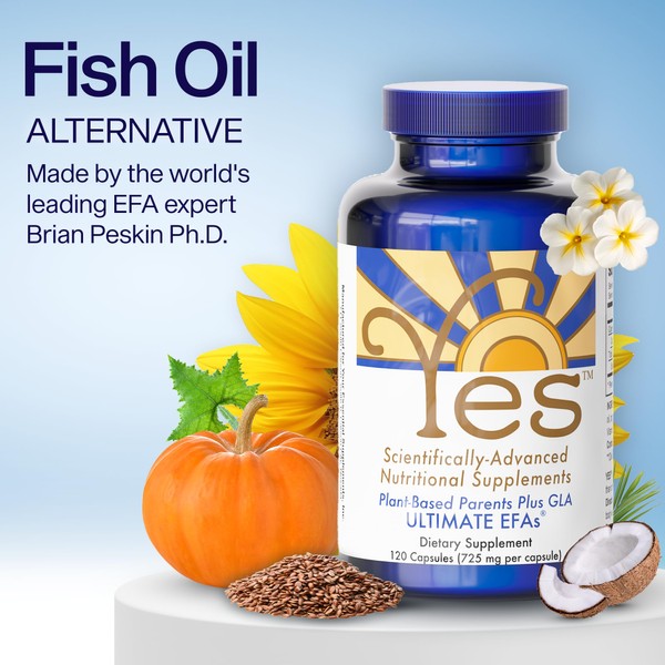 Fish Oil Omega 3 Supplements Alternative-YES Omega 3 & 6
