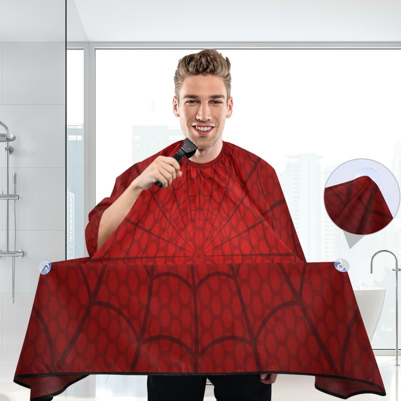 Kigai Hair Cutting Cape for Men & Women Red Spider