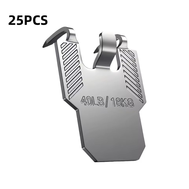 40 lb Claw Drywall Picture Hangers for Frames, Mirrors &