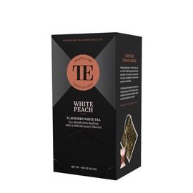 Teahouse Exclusives Luxury Tea Bag White Peach 15 Bags - White Sun-Dried Tea with Fine Peach Aroma