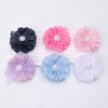 ZOLYCO Tiny 3 Inch Hair Bow Clips Thick Ribbon -