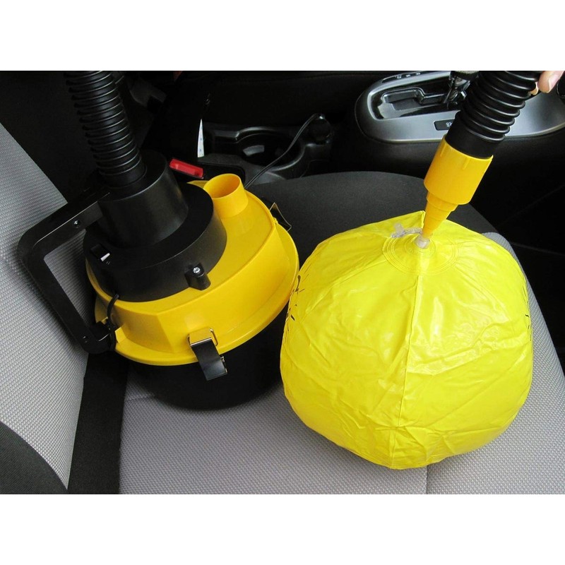 Koolatron 12 Volt Wet/Dry Canister Vacuum Cleaner - Handheld Car