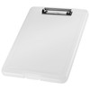 helit H2532010 Clipboard DIN A4 the Clip White Translucent Clipboard