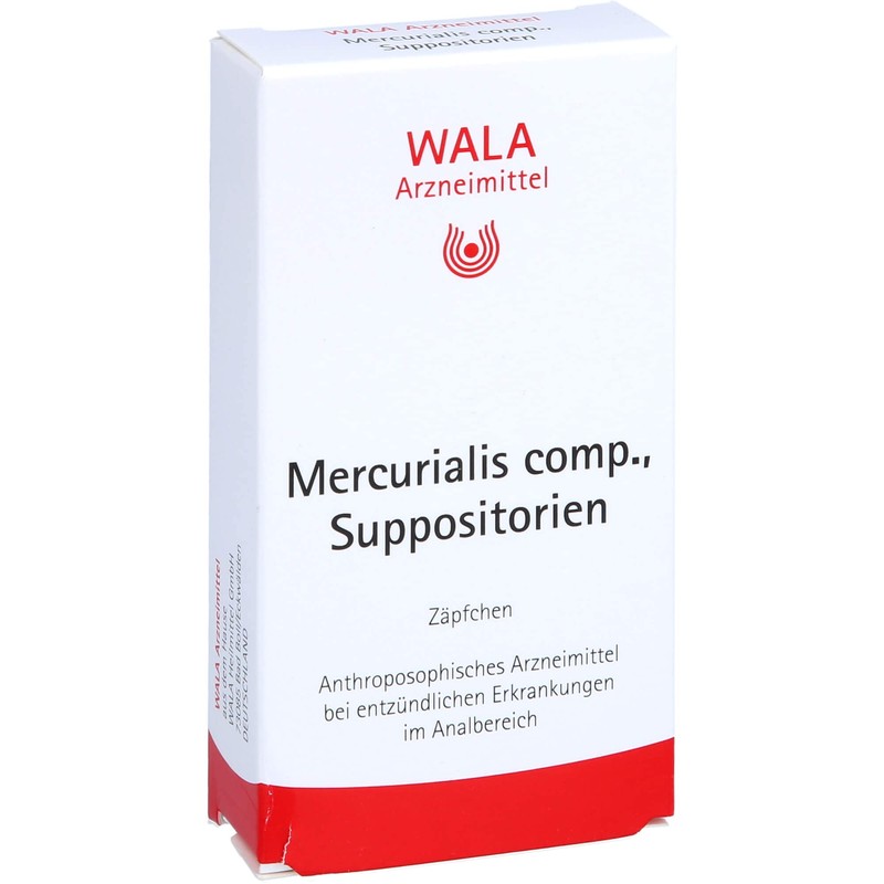 MERCURIALIS COMP. Suppositories 10 x 2 g