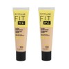 Maybelline New York Pack of 2 Fit Me Tinted Moisturizer,