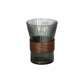 a.depeche noon collection (Noon Collection) ~ Walnut's Gentle Feel, Natural Warmth of Wood Grain and Color ~ noon design cup (Noon Design Cup) [Gray: 300ml]