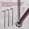 3/16" Hex Key Wrench L Shaped Ball End Allen Wrench