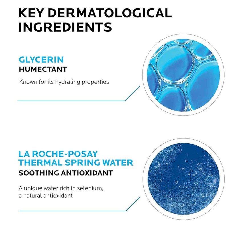 La Roche-Posay Toleriane Sensitive Fluide Protective Moisturizer, Lightweight Oil-Free Face