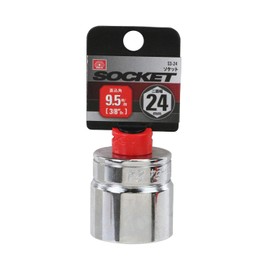 SK11 Socket, Hexagonal S3-24, Dual Side Width: 0.9 x Insertion Angle: 0.37 inches (9.5 mm), 1 piece
