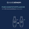 SodaStream 1L DuoPack Plastic Bottles – BPA-Free, Dishwasher Safe PET