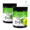 Pure Young Domestic Green Apple Powder 200g+200g / 퓨어영 국산 풋사과 분말 200g+200g