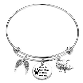 TGBJE Maleficent Gifts Never Let Your Wings Be Stole from You Maleficent Fan Gift Villains The Evil Queen Gifts (C-Wings BR)
