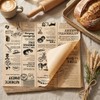 50 Pcs Greaseproof Baking Paper Sheets