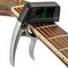 Laroal Clip On Guitar Tuner 2 in 1 Guitar Capo