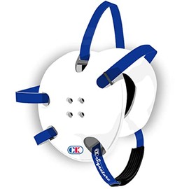 Cliff Keen Custom Signature Headgear - White/Royal Blue