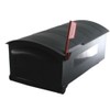 Solar Group GMB515B01 Medium Black Weather Resistant Rural Mailbox