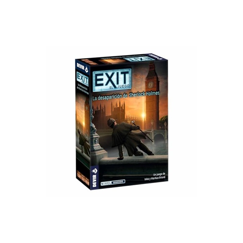 Devir Exit La Desaparición de Sherlock Holmes Juego de Mesa