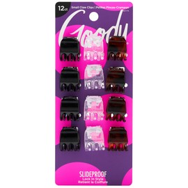Goody Claw Clip de garra, 3 puntas mini, 12 unidades