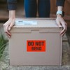 Aleplay Do Not Bend Stickers 3×5 Inch Fragile Shipping Handing