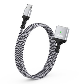 Ocbuo 140W Macbook Air Charging Cable, PD3.1 Ultra Fast Charging Macbook Pro Charger USBC to Magsafe3 Powerful Magnetic Macbook Air Cable Nylon Braided Magnetic Charging Cord Compatible Macbook Air