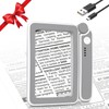 MoKo Magnifying Glass for Reading, Rechargeable 4X Full Page Book