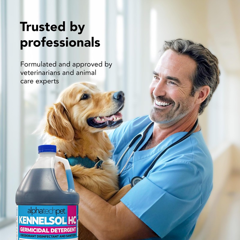 KennelSol HC 1-Step High Concentrated Kennel Cleaner - 1 Gallon