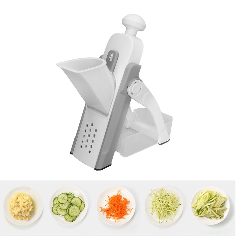 Vegetable Cutter Compact Washable Fruits Cutter Portable Upright Food Chopper