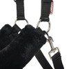 LeMieux Comfort Headcollar for Horses - Black/Grey - Soft Fleece