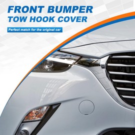 CZShiYue Car Front Bumper Tow Hook Cover Cap Towing Eye for Mazda CX-3 DK 2014 2015 2016 2017 2018 2019 2020 2021 2022 2023 DK8A-50A11 (Light Blue, Left Driver Side)