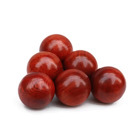 Baluue 2pcs Wooden Hand Exercise Balls Durable Fitness Balls for Hand Therapy and Muscle Stretching for Manual Dexterity and Injury Recovery