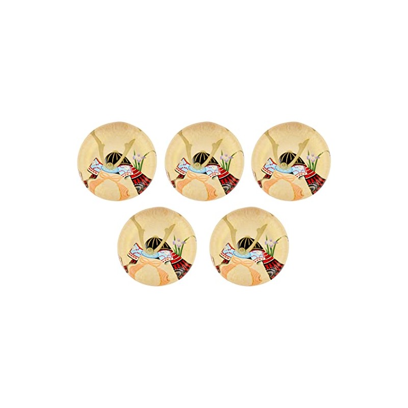 Yakushi Kiln May Doll, Evening Festival, Glass Chopsticks Rest (Helmet),
