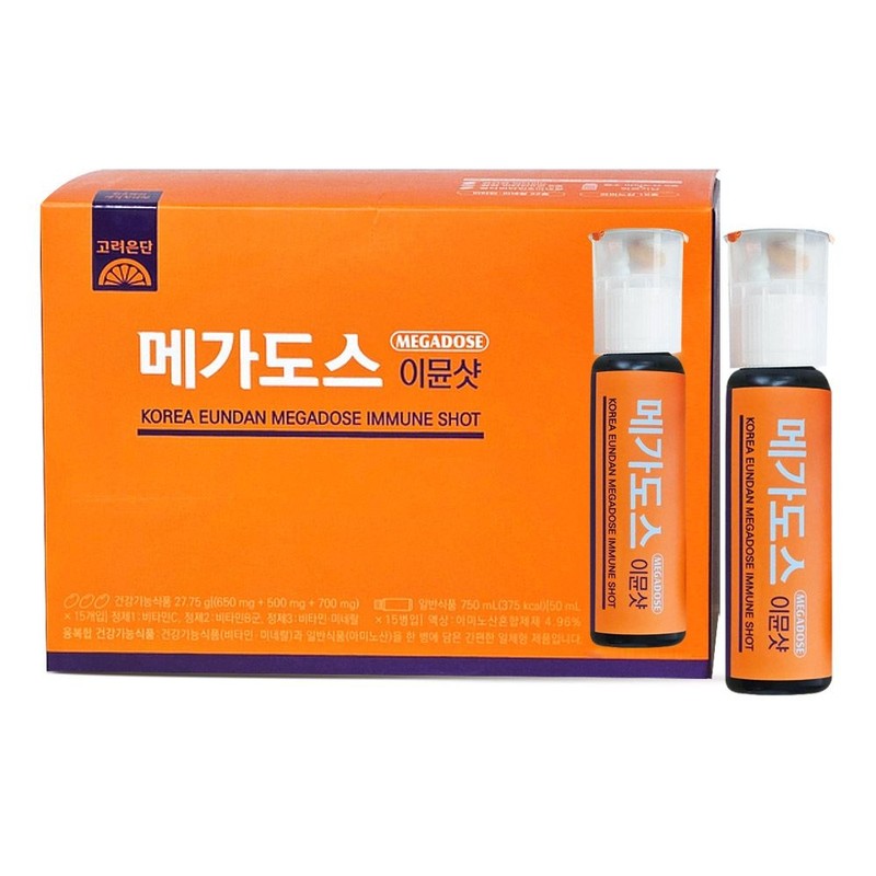 Goryeo Eundan Korea Eundan Megadose Immune Shot 15 bottles 1