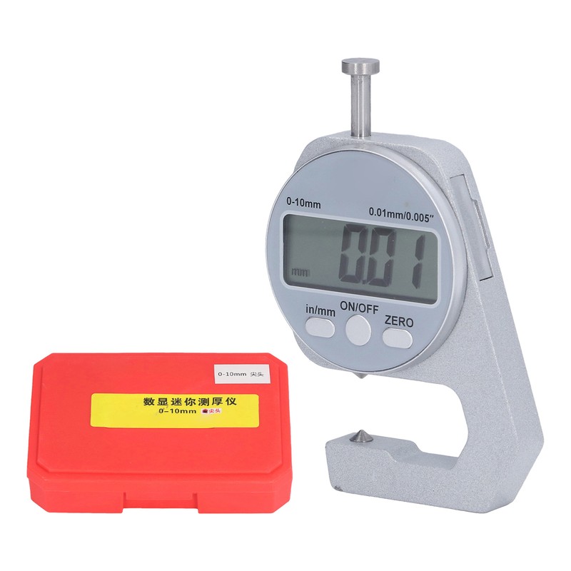 Digital Thickness Gauge 0‑10mm Range Mini Electronic Caliper Thickness Meter