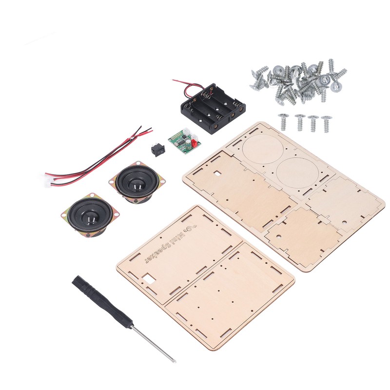 DIY Bluetooth Speaker Kit Stereo Surround Non Toxic Composite Wood