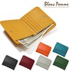 Blanpom bp-1046 Women's Bifold Wallet, Leather, Cowhide Leather, Mini Wallet,