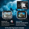 Honghauth 60m/196ft Waterproof Case for Gopro Hero 13/12/11/10/9 Black Action