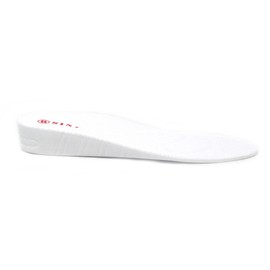 [siny] Foot Care Shoes Insole, 1 Tier, 1 Tier, 1.2 inches (3 cm), UP Insole, Secret Foot Correction, Insole, Raised Bottom with Air, SY-06 White Free Size