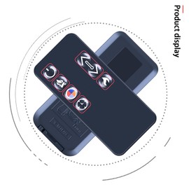 TCNOUMT Replacement Remote Control Compatible with Real Fire Electric Fireplace 13057E13057E-VGY 8020E 8020E-W 8020E-CO