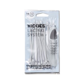 Hickies Elastic Tie-Free Shoe Laces 2.0 - Silver -