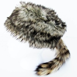 Treasure Gurus Frontiersman's Coonskin Cap