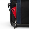 Mustache JLG-4662 Shoulder Bag, Fold-In Mouth, Cross-body, Black