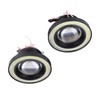 3.5in Car Fog Light Aluminum Housing Waterproof Bright LED Universal