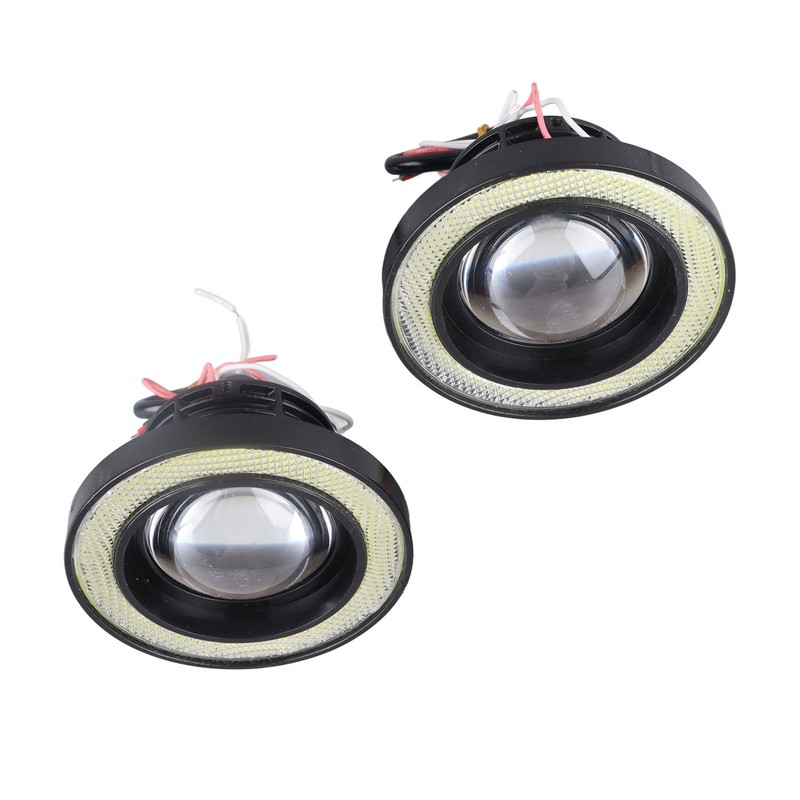 3.5in Car Fog Light Aluminum Housing Waterproof Bright LED Universal