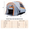 Pickup Truck Tents, Waterproof Pu2000mm Double Layer Truck Bed Tent