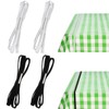 Riakrum Table Bungees Tablecloth Strap Band Tablecloth Bungee Cord to