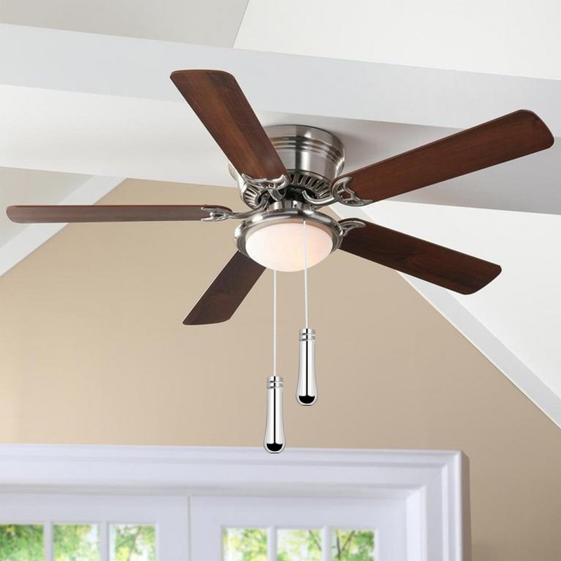 LbsAMP 2 Pieces Bathroom Light Pull Cord Handle with Cord