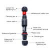 2Pcs IP68 Waterproof Electrical Junction Box Outdoor Underground Wire Connector