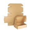 STRBOXONG Brown Cardboard Shipping Boxes (Pack of 10), 130x90x40mm, Eco-friendly,