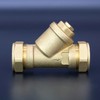 Kudos-Trading - 28mm Magnetic Y Strainer Brass Compression Stainelss Steel