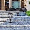 Large Outdoor Solar Powered LED Light Lamp SL-8405 (2-Pack)